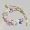 Pulsera de Cerámica Kapibala Jingdezhen Hilo de Mano con Perlas de Porcelana Cuerda de Mano Tejida con Cuentas Retro Cuerda de Mano para Pareja Estudiante Mujeres Venta al por Mayor