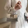 Bolso cruzado de un solo hombro elegante y único a la moda, Nuevo bolso de mano casual de moda 2024 para mujer, Bolso cuadrado pequeño
