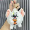 Tom y Jerry Muñeco de Jerry Muñeca Chica Linda Colgante de Bolso Colgante de Mochila Dibujo Animado Pequeño Regalo