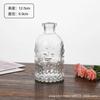Comercio Exterior Mismo Estilo Mini Jarrón de Vidrio Escritorio Transparente Mini Jarrón Estilo Ins Adornos de Alto Valor