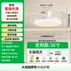 Luz de Ventilador Invisible Ventilador de Techo para Restaurante Silencioso Nuevo Modelo 2026 Montado en Techo para Hogar Sala de Estar Dormitorio Ventilador Araña 696L