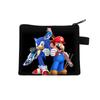 Nuevo Monedero de Sonic, Bolso Mini Corto para Niños, Bolso Casual de Alta Calidad para Estudiantes, Venta al por Mayor Transfronteriza