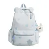 Mochila estilo coreano para meninas do ensino fundamental, moderna e estilosa, alta qualidade, grande capacidade, leve e adequada para estudantes do ensino médio