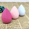 4*6 esencia A Un producto borla de maquillaje sin látex forma de gota de agua calabaza corte oblicuo borla de maquillaje borla para lavar la cara algodón de maquillaje huevo de belleza doble uso húmedo y seco