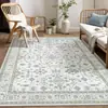 Alfombra Persa Retro de Nuevo Estilo Transfronteriza, Imitación Cachemir, Alfombra Lavable, Alfombra Decorativa para Casa de Huéspedes, Alfombra de Fácil Cuidado