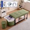 Lavabo Cerámico Cama para Lavar el Cabello Barbería Cama Completamente Horizontal Salón de Belleza Centro de Ocio Salón de Peluquería Salón de Peluquería Función Cama de Belleza para Celebridades de Internet