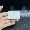 Pendientes de Serie de Diseño Original con Agujas de Plata S925, Galvanizado Ecológico, Moda Versátil de Lujo Ligero de Nicho Venta Directa