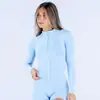 Jaqueta de yoga DFYNE Yuan com gola alta, zíper, mangas compridas, justa, secagem rápida, roupa de ginástica e esporte para atividades ao ar livre