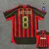 0607 retro AC Milán No. 22 Kaka camiseta de visitante Liga de Campeones Pirlo AC camiseta de fútbol de manga corta venta al por mayor transfronteriza