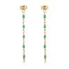 Pendientes Populares de Acero de Titanio para Damas Europeas y Americanas Estilo Bohemio Borla Simple Pendientes para Damas Venta al por Mayor de Comercio Exterior