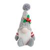 Decorações de Natal transfronteiriças Postura Nórdica Sentada Americana País Papai Noel Enfeites de Boneca de Malha