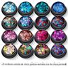 Explosões transfronteiriças oco estrela de cinco pontas unhas jóias lantejoulas 3 + 4 + 6mm laser glitter pó DIY materiais artesanais