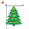Bandera de Jardín de Nuevo Producto Transfronteriza Feliz Navidad Bandera de Invierno Árbol de Navidad de Pino Bandera de Nieve Banner de Decoración Festiva