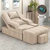 Sofá eléctrico para pedicura, bañera de pies, lavapiés, sofá para manicura, silla, masajeador de pies, reclinable para pestañas, centro de baño, cama de masaje para pedicura