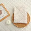 Patrón de Rayas Caladas Algodón Puro Estilo Coreano Fresco Tela Grado A para Cortinas de Madre y Bebé, Camisas y Vestidos