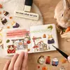 Serie de Cuentos de Peluche Dibujos Animados Animales Lindos Mascotas Pegatinas Planas Diario Personalizado Decoración Tarjeta Goo Pegatinas