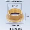 Grifo Monomando para Agua Fría y Caliente Pie de Fijación para Lavabo Grifo de Cocina Asiento Inferior Tuerca Accesorios para Reparación de Grifos