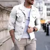 Moda Masculina Casual Europea y Americana Transfronteriza Ropa Exterior Color Sólido Corte Delgado Cuello Alto Cardigan para Hombre Ropa para Hombre Chaqueta Deportiva Casual