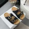 Fivela de Cinto de Couro Sintético Sandálias de Solado Grosso Ajustáveis para Mulheres, Moda Verão Sapatos de Praia de Solado Macio para Mulheres