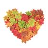Simulação de folha de bordo 100 cores misturadas 8cm Amazon cross-border simulação Maple Leaf Halloween cena adereços decoração