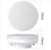 Suministro Luz Led para Gabinete Gx53 5W7W9W12W Luz Decorativa 48 2835 Fuente de Luz Base Blanca de Plástico Completo