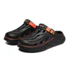 Zuecos de Verano Personalizados para Hombre, Calzado de Exterior, Antideslizante, Sensación Cómoda, Punta Cerrada, Comercio Transfronterizo, Pedidos de Alta Venta