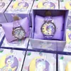 Reloj de cuarzo multifuncional Kulomi con puntero para niños, bonito reloj de dibujos animados luminoso, resistente al agua y de alto valor de color.