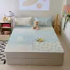 Xiangling Premium Lindo Estilo Ins Grande Dibujo Animado Látex Alfombrilla Juego de Dos o Tres Piezas, Lavable a Máquina
