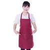 Delantal con impresión de logotipo personalizado, delantal de moda coreana impermeable y a prueba de aceite, ropa de trabajo de cocina para hombres y mujeres, personalizado