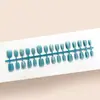 Hilo Azul Dorado Ojo de Gato Mate Textura de Alta Gama Elegante Estilo Girly Versátil Arte de Uñas 30-t Uñas Portables