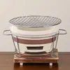 Estufa de barbacoa, estufa para hacer té, estufa lateral casera de estilo antiguo para interiores, estufa de barbacoa de celebridad de internet, estufa de barro de carbón, estufa de carbón para exteriores