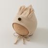 Gorro para Bebé Primavera y Otoño Gorro Fetal Niños y Niñas Recién Nacido Lindo Gorro con Protección para las Orejas Encantador Gorro con Puño para Fontanela