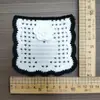 Pegatinas de Tela Bordadas en Color Blanco y Negro, Pegatinas Decorativas Falsas de Bolsillo Tipo Solapa para Pantalones, Accesorios de Modificación de Ropa Hechos a Mano para Bricolaje, Tejido de Chaqueta de Mezclilla