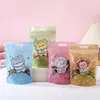 Bolsas de Dibujos Animados de Pie para Snacks, Bolsas Sellables con Cierre Zip para Productos Horneados, Dulces de Leche, Bolsas de Empaque para Pastel de Durazno al por Mayor