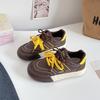 Tênis de Treinamento Moral Estilo Coreano para Mulheres 2025 Novo Outono e Inverno Versátil Tênis Esportivo e de Lazer Retro Americano Sapatos Forrest Gump G1530