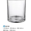 Em estoque Espessado Transparente Vidro Vela Aromaterapia Vidro Castiçal Copo Quarto Ornamentos Domésticos Castiçal Copo de Vidro