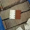 Fábrica de Origen 80*133mm Cuadrado de 8 Agujeros Terciopelo Rojo Arena Roja Fuerza de Corte Fuerte Rectificado y Pulido Set Más Vendido