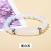 Pulsera para Jugador de Cartas Puente de Piedra Natural Directo de Fábrica Piedra Manchada Piedra con Vetas Azules Pulsera de Cuentas Unisex Fuente de Artículos Transfronterizos Europeos y Americanos