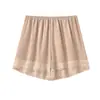 Leggings de Seda de Fada da Ilha de Verão, Bonitos e Leves, Podem Ser Usados Fora, Calças Finas de Seda Sintética para Segurança em Casa
