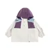 Conjunto de Jaqueta Corta-Vento Infantil Wulibu para Meninos, à Prova de Vento, Roupas de Inverno, Forrado com Fleece, Quente, Calça Jogger, Tendência