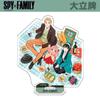 Marca SPY x FAMILY Casa de Brincar SPY yor Fujie Lloyd Anya Enfeites de Acrílico