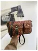 Diseño de moda transfronterizo, bolso de axila de doble bolsillo, nuevo estilo para mujer, lujo ligero, bolso retro para el día a día, bolso de hombro de nicho, bolso cruzado de moda