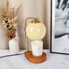Lámpara de vela derretida vintage de Amazon, lámpara de aroma romántica nórdica, lámpara de mesa sin fuego con sentido avanzado, regalo navideño, lámpara de cera derretida