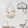Pegatinas de Pared de Espejo Acrílico Transfronterizas Colgante de Madera de Álamo Animal Habitación Infantil Popular Dormitorio Diseño de Habitación Pared
