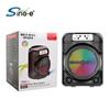 Sing ZQS6147 larga duración de batería RGB colorido subwoofer para exteriores alta calidad altavoz inalámbrico bluetooth con radio