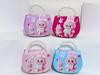 Al por mayor Nuevo Bolso de Hombro Infantil de Hielo y Nieve Caricatura Pequeña Princesa Bolso de Mano de Perlas Versión Coreana Lindo Versátil Cruzado Pequeño Bolso