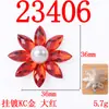 Accesorios de aleación de moda elegantes plato de flor de perla material para joyería diy bolsa de ropa accesorios versátiles de aleación diy