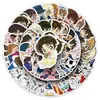 50 Piezas de Dibujos Animados de Detective Conan Pegatinas Divertidas Periféricas para Cuaderno, Maleta, Escritorio, Auriculares