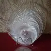 Prato de Frutas de Cristal Acrílico para Uso Doméstico, Vários Estilos de Pratos para Lanches e Frutas, Prato Redondo para Frutas Secas, Prato de Sobremesa de Plástico Ktv