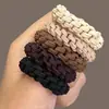 Goma para coleta trenzada para mujer, Banda elástica de alta durabilidad, Cuerda para el pelo para mujer, Accesorio de alta gama para moño